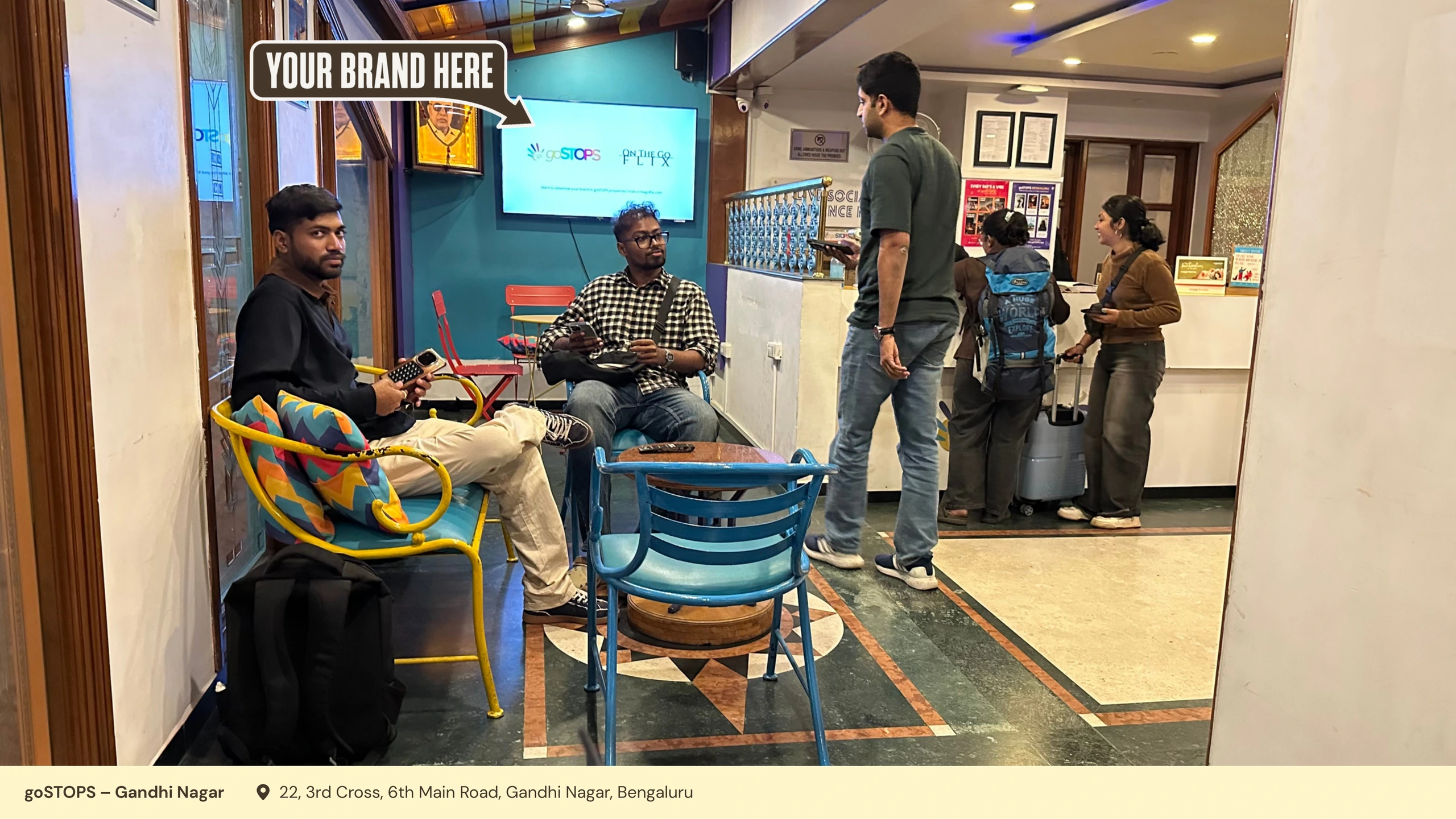 goSTOPS - Gandhi Nagar, Bengaluru