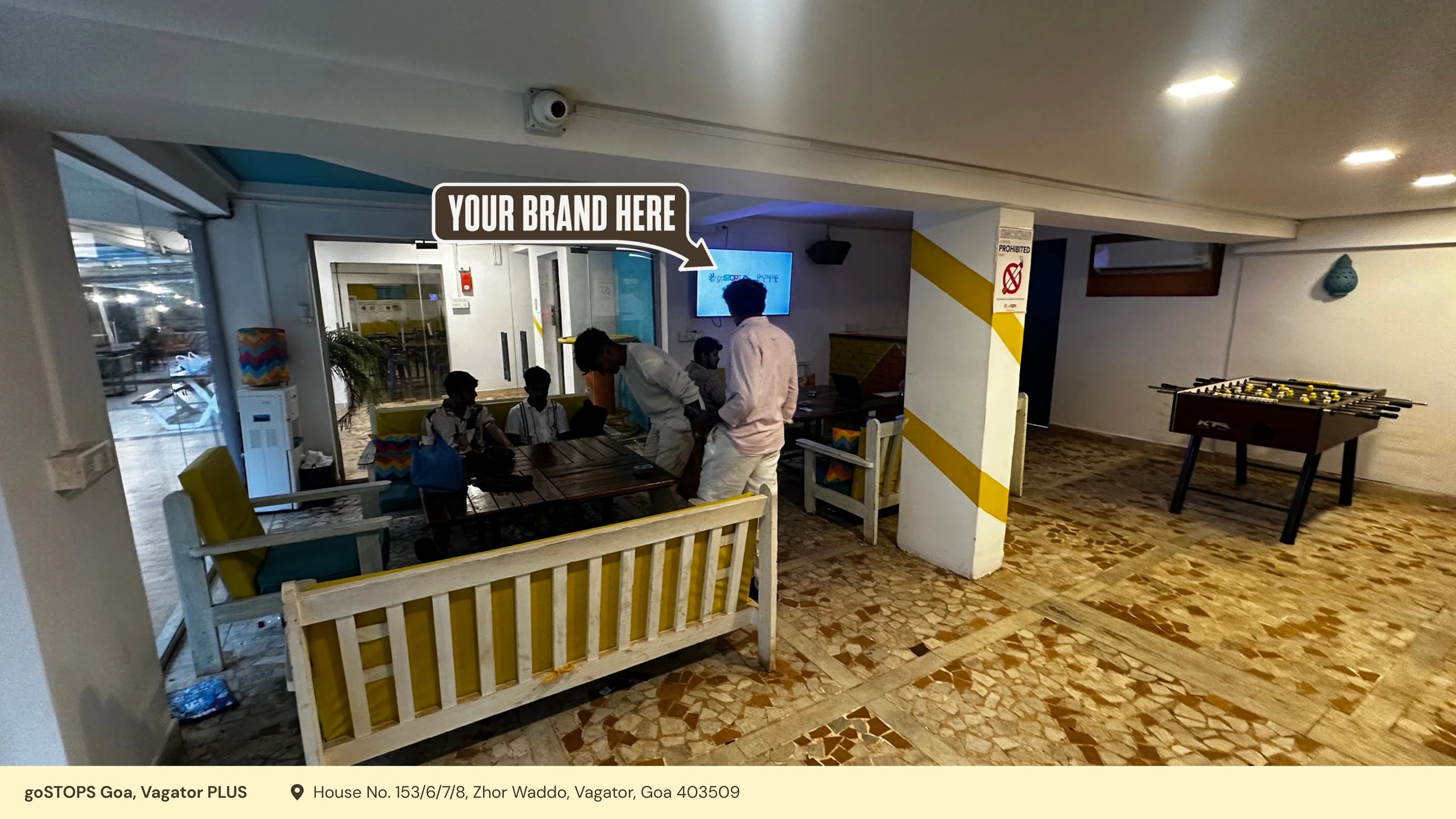 goSTOPS Goa, Vagator PLUS, Goa